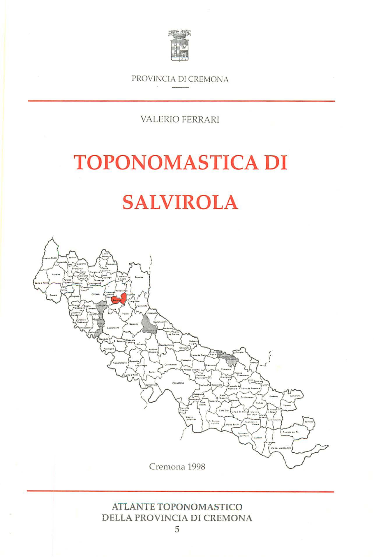 Copertina libro Salvirola